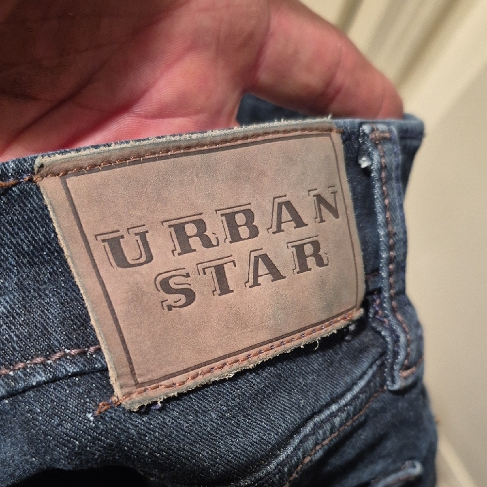 Urban Star Dark Denim Slim Jeans - Picture 6 of 6